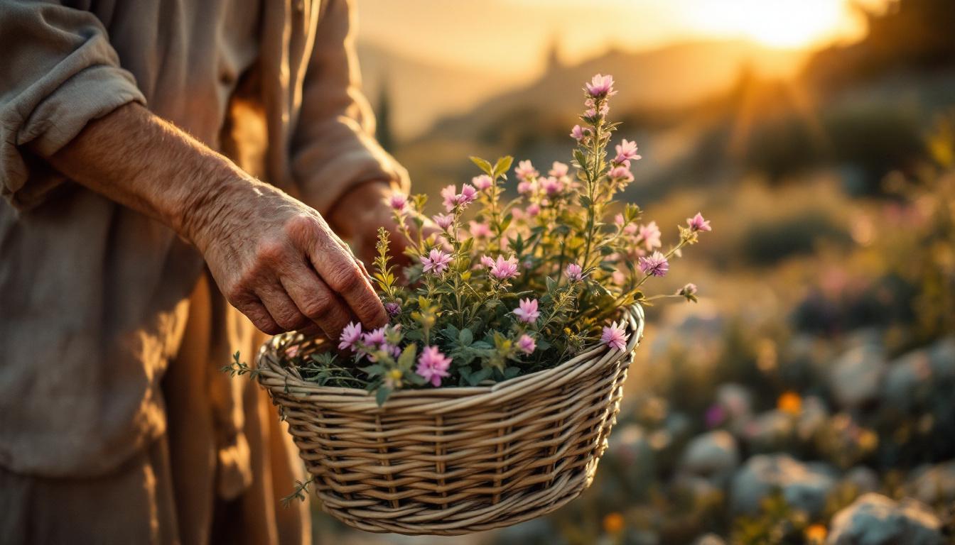 Cette infusion de mauve des garrigues que mamie préparait quand la tramontane assèche