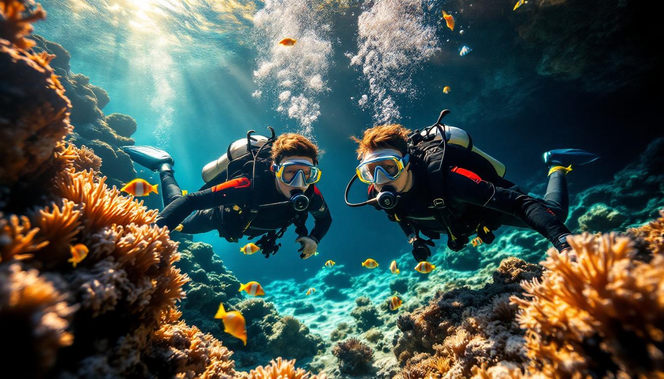 Première plongée ? Ces moniteurs de Banyuls rassurent les débutants en 2 heures