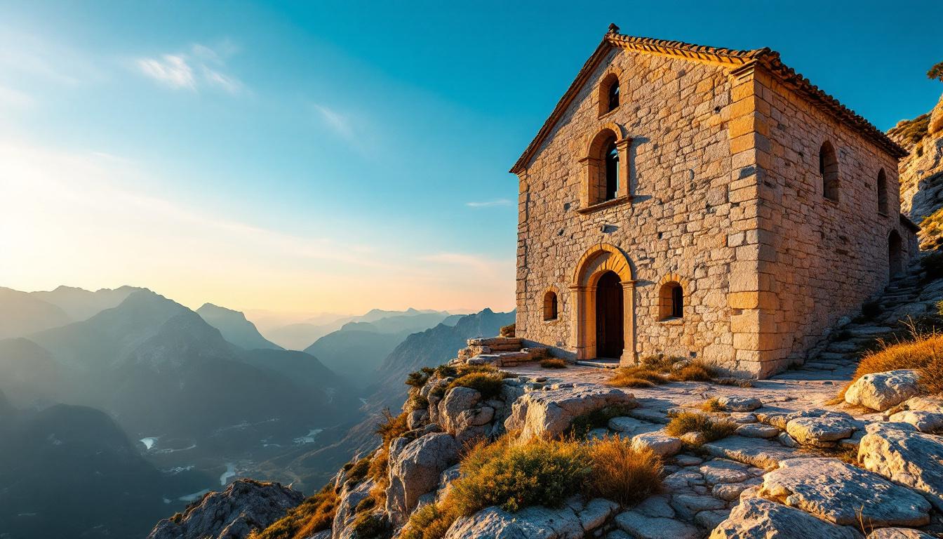La plus haute chapelle en ruine des Pyrénées-Orientales à 1685 mètres près de Dorres