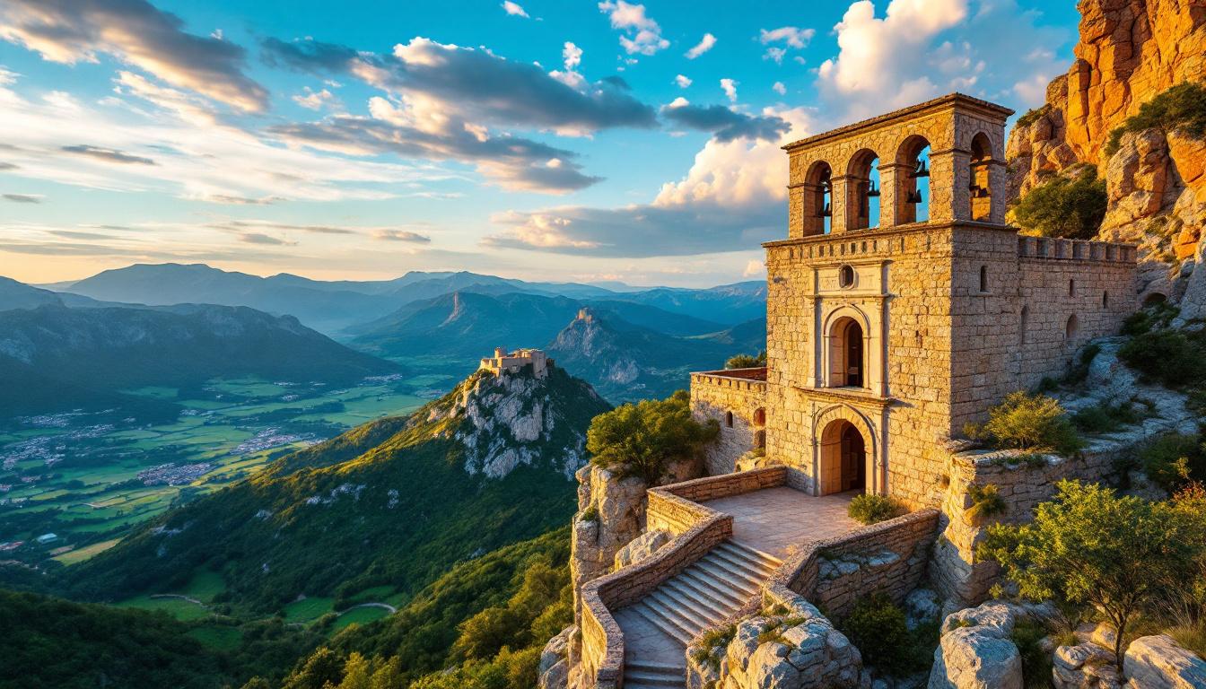 La seule chapelle du Vallespir qui surveille Fort Lagarde depuis 800 ans