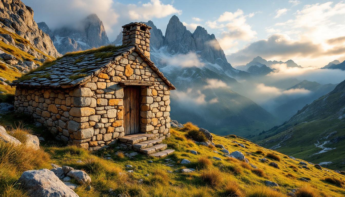 Ce refuge de bergers à 1739 mètres marque la rencontre des GR10 et GR36 du Madres