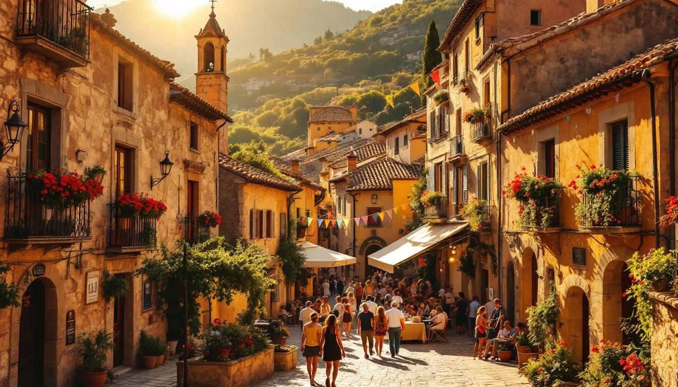 Cette coordination de juillet que 8 villages du Roussillon organisent pour leurs fêtes