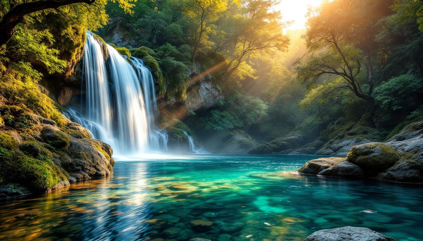 Cette cascade coule 52 ans après la création de la dernière forêt primaire catalane