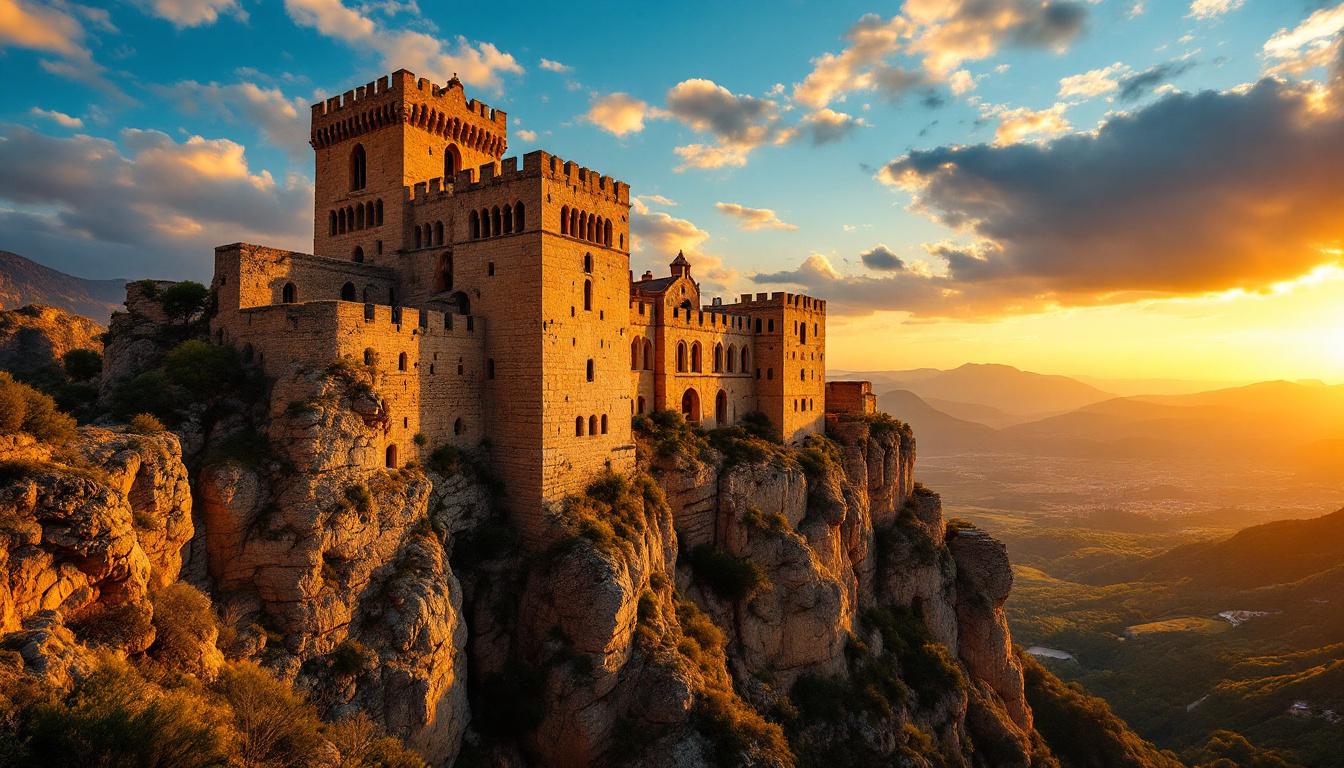 Dans les Albères, ce château médiéval côtoie le site du premier four solaire de 1900