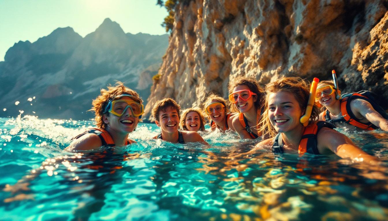 Ces colonies ados alternent mer et montagne en 2 semaines d’aventures catalanes