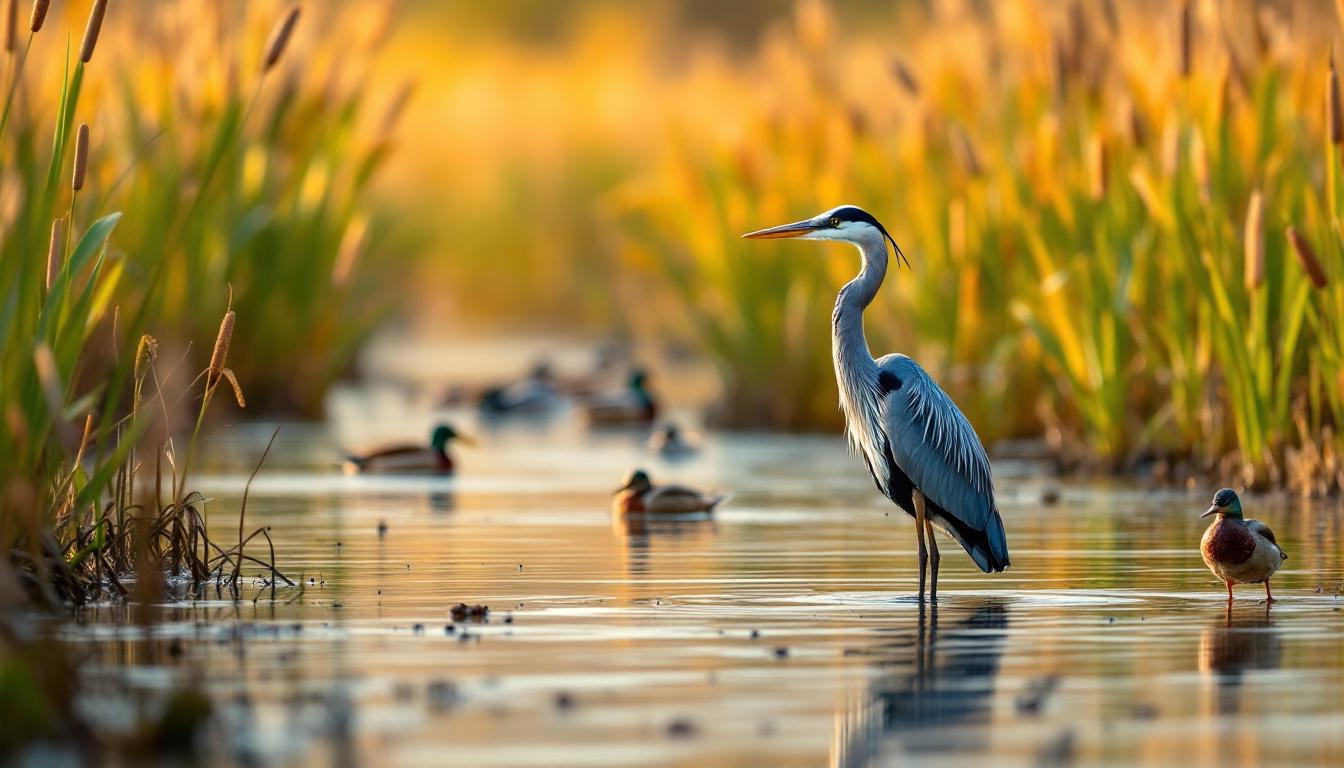 Cette zone humide près de Claira concentre 15 espèces d’oiseaux sur 500 hectares