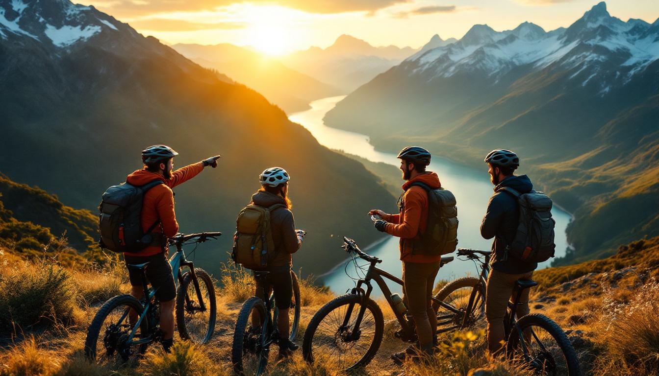 Ce parcours VTT-pêche d’Axat soude les groupes d’amis en une matinée