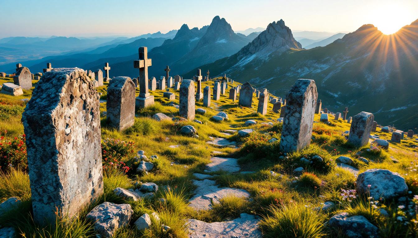 J’ai découvert ce cimetière catalan où 30 familles reposent à 1550 mètres