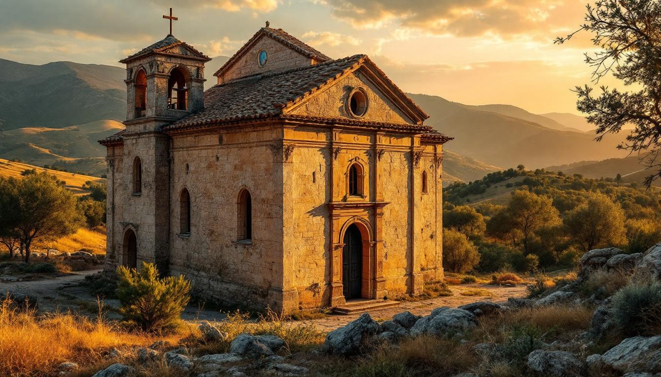 Voici la chapelle des Aspres où le Maître de Fenollar a peint l’art roman du XIIe siècle