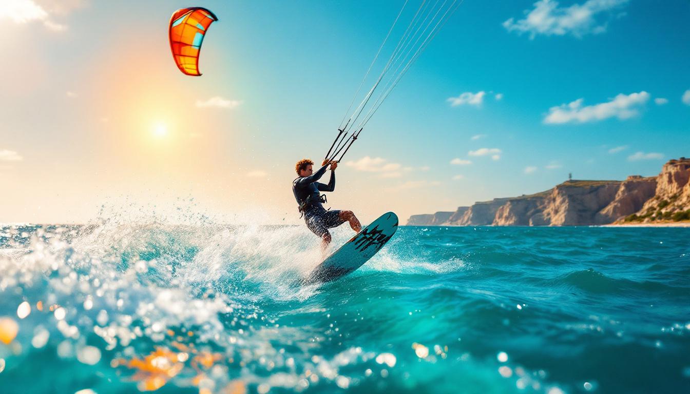 Première fois en kitesurf ? Cette école catalane rassure les adultes en 3 jours