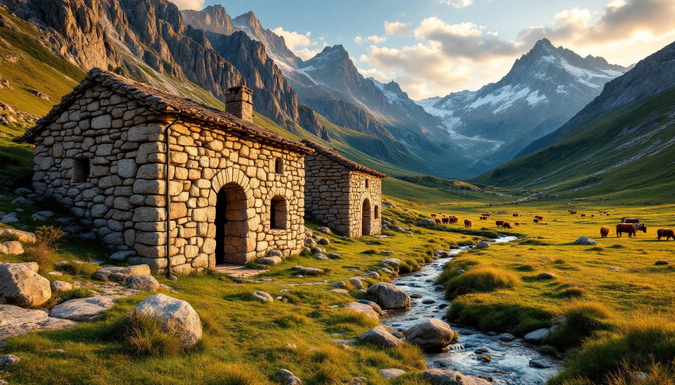 Cette vallée du Capcir cache des abris de bergers bâtis sans mortier depuis 800 ans