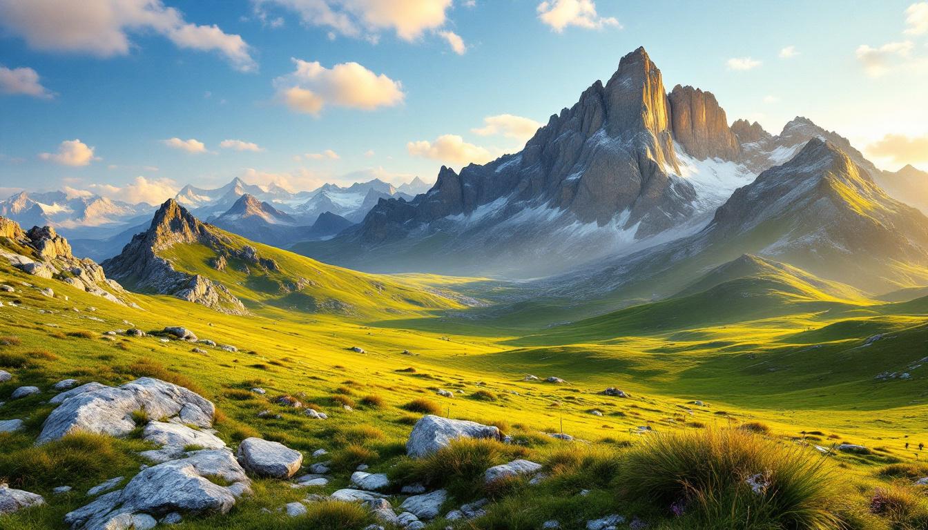 Ce plateau de 12 000 ans offre un isolement total au pied du plus haut pic catalan