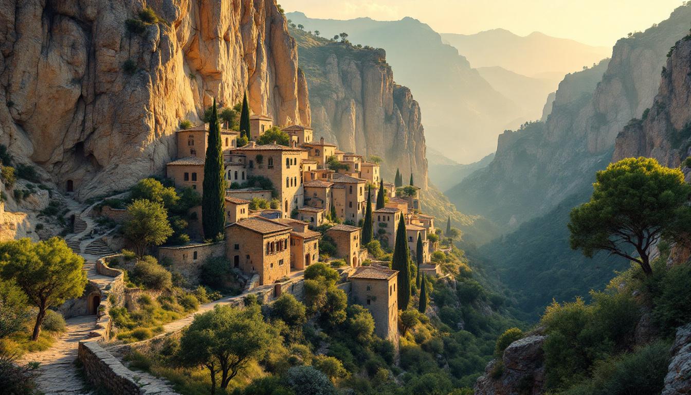 Ce village de 43 habitants cache des cèdres de l’Atlas plantés dans ses gorges sauvages