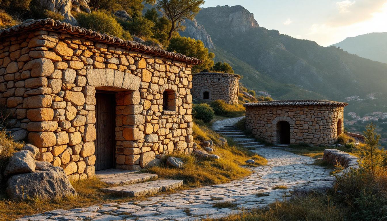 Ce village du Conflent abrite 2 cortals en pierre sèche bâtis sans mortier