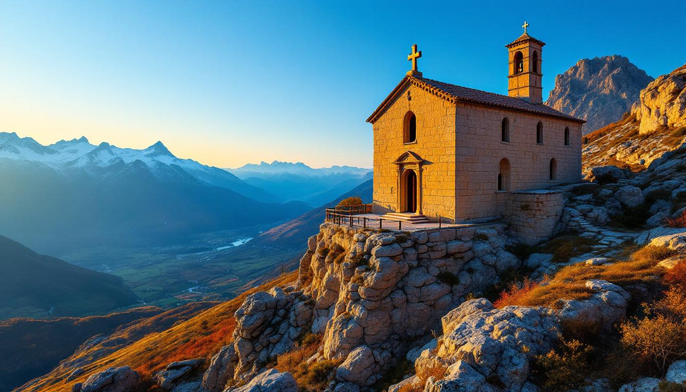 Cette chapelle de 900 ans résiste aux hivers cerdans à 1229 mètres d’altitude