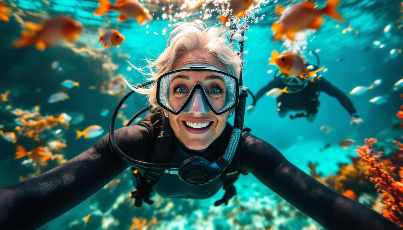 Ces baptêmes de plongée du CIP accueillent les seniors Catalans en douceur