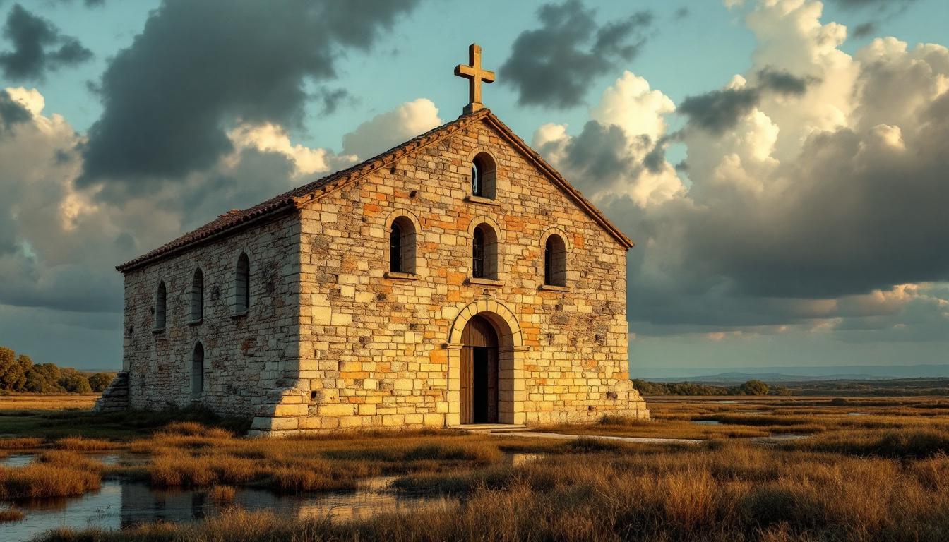 Cette chapelle cache un baptistère de 1121 ans sous ses dalles à Saint-Cyprien