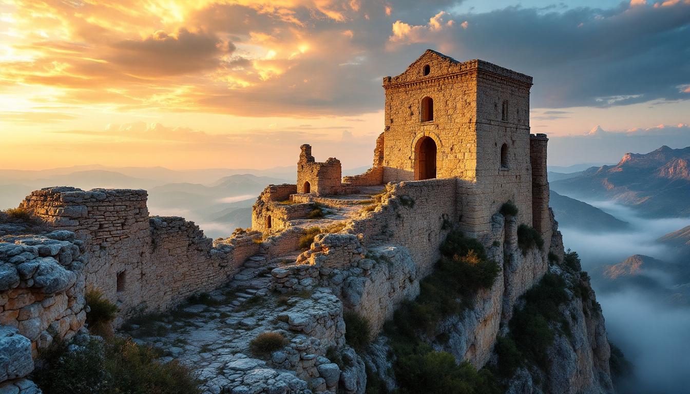 Voici le plus ancien château catalan où 40 villageois gardent la chapelle de 948