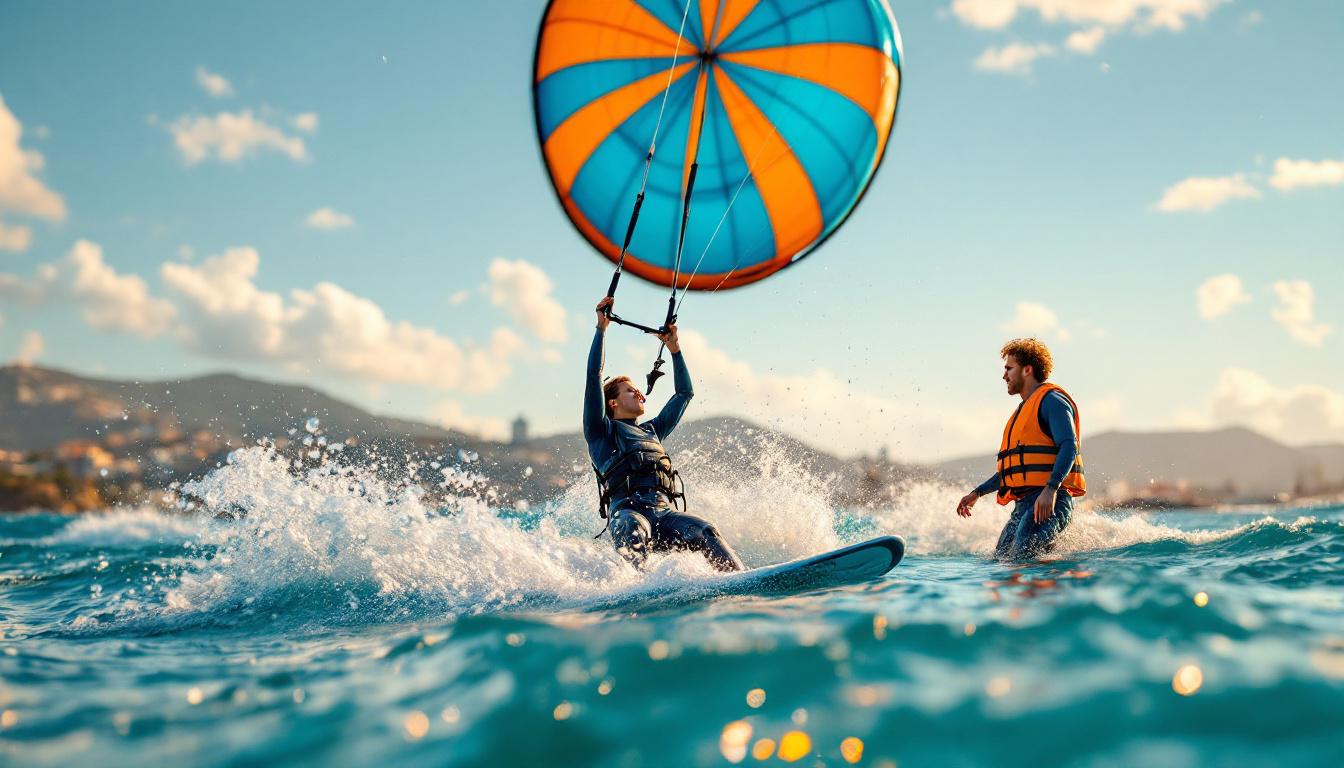 Première fois en kitesurf ? Cette école de Saint-Cyprien rassure en 3 jours