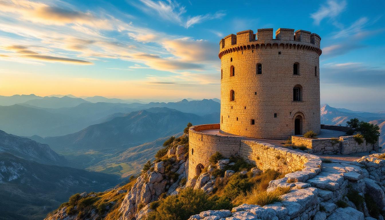 J’ai découvert cette tour de 1540 mètres qui envoyait des signaux de fumée aux Catalans