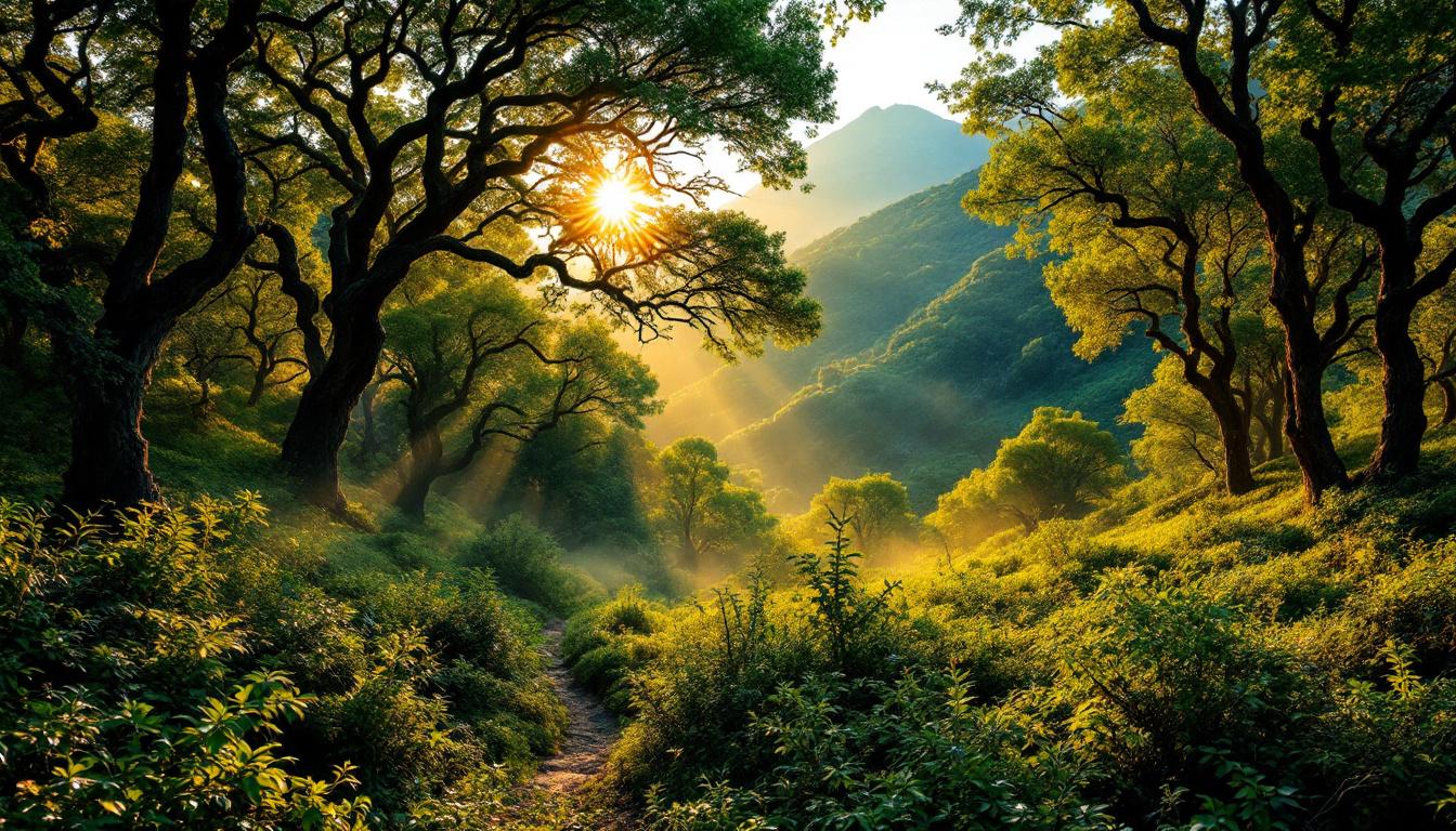 Ce refuge du Vallespir offre 15°C de fraîcheur sous les alzines catalanes