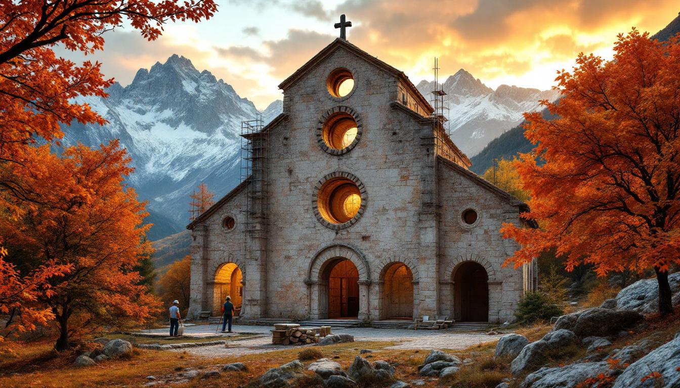Cette chapelle du Vallespir achève sa restauration avant les neiges de février