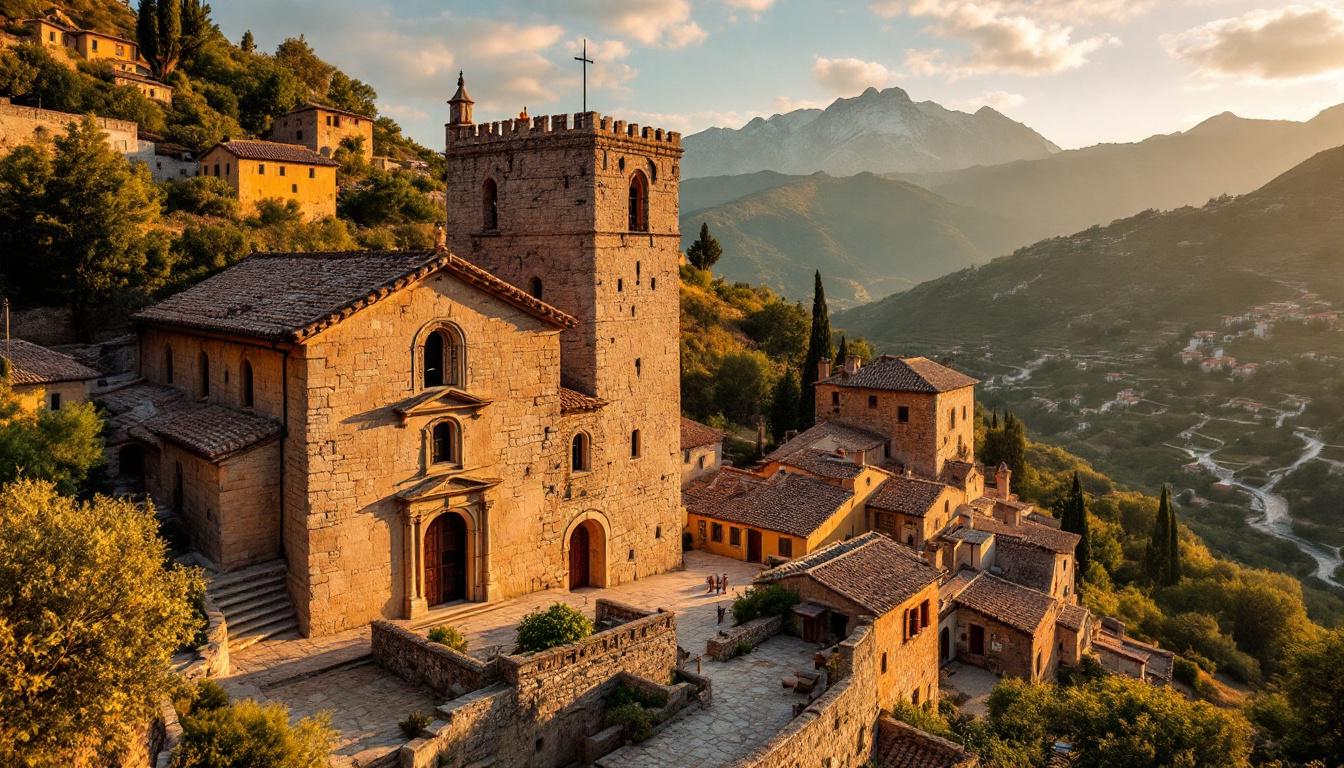 Les Pyrénées-Orientales cachent ce hameau où l’église romane fait face à sa tour d’alerte