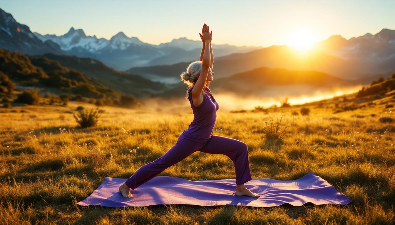 Ces matinées yoga face au Canigó réveillent la souplesse des seniors cerdans