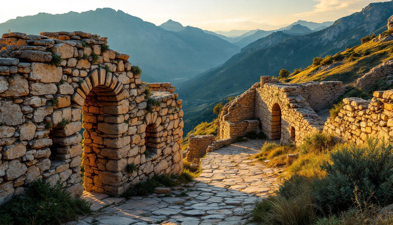 Ce cortal de Vernet abrite 1441 habitants thermaux dans les bergeries abandonnées