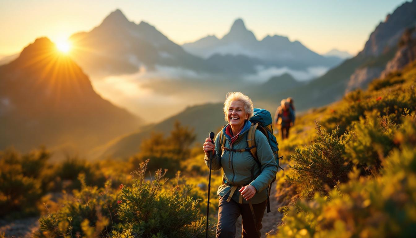 Ces balades matinales de Vernet réveillent la forme des seniors roussillonnais