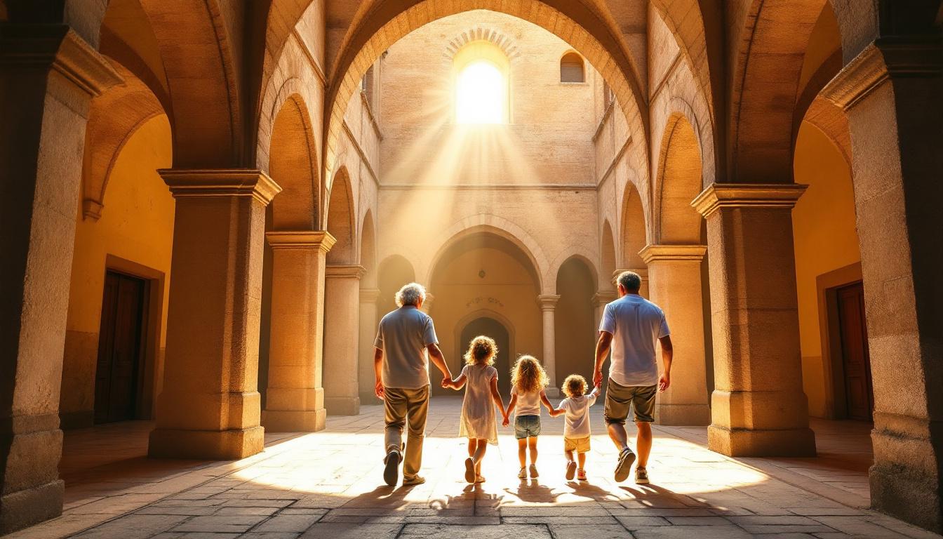 Ce palais climatisé unit 3 générations catalanes face à la canicule d’août