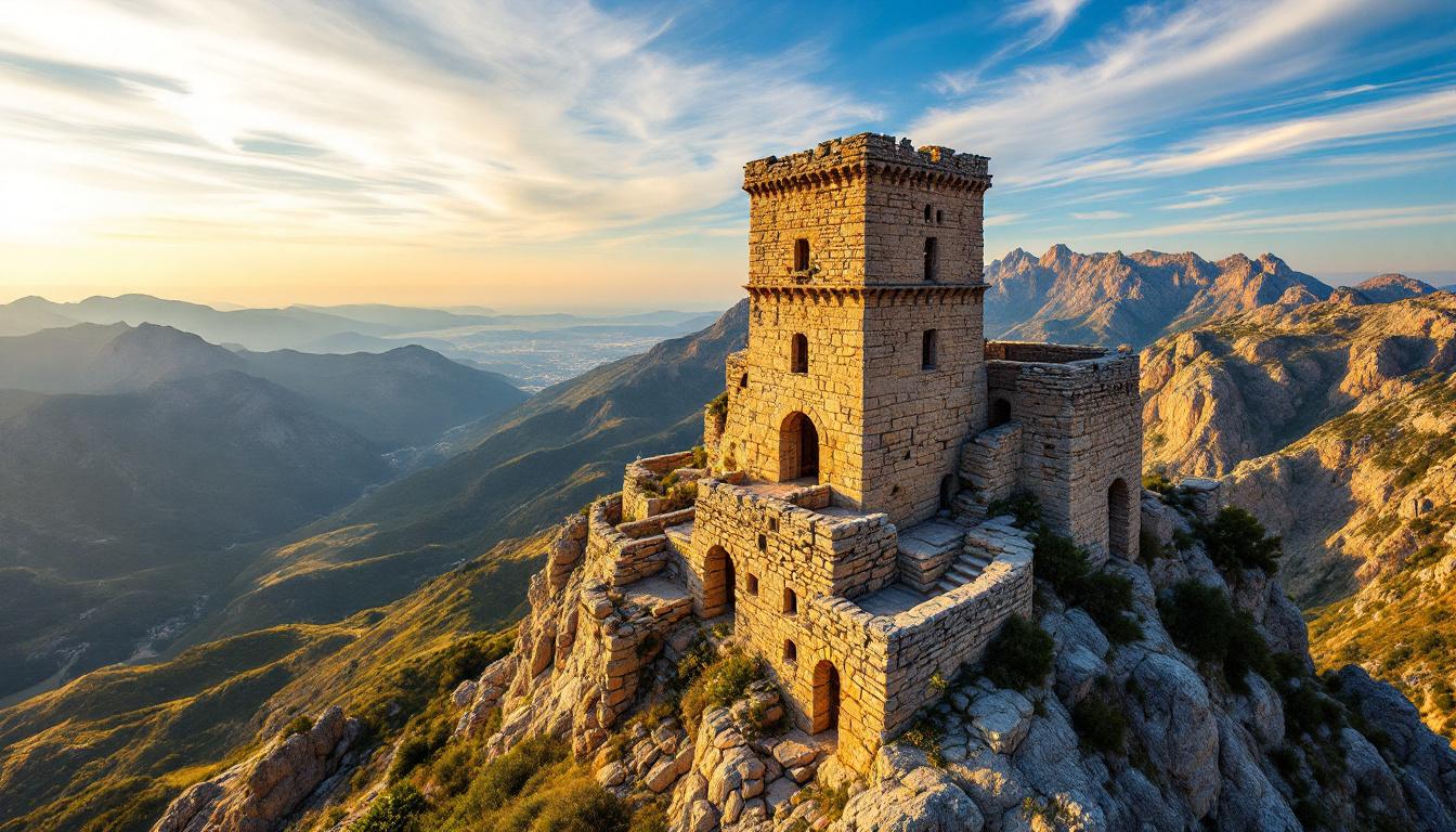 Le seul réseau de tours à signaux du Vallespir qui reliait 18 sentinelles médiévales
