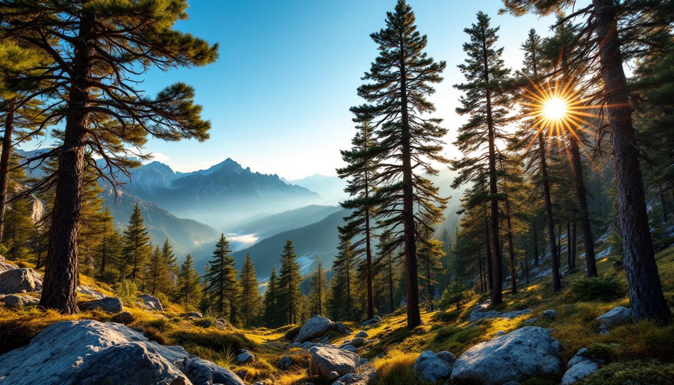Cette forêt de pins à crochets pousse depuis 800 ans au-dessus d’Osséja en Cerdagne