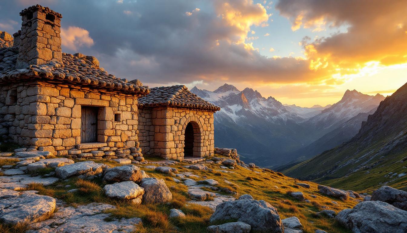 Le seul orri en pierre sèche intact de la vallée de la Coma d’Or à 2000 mètres