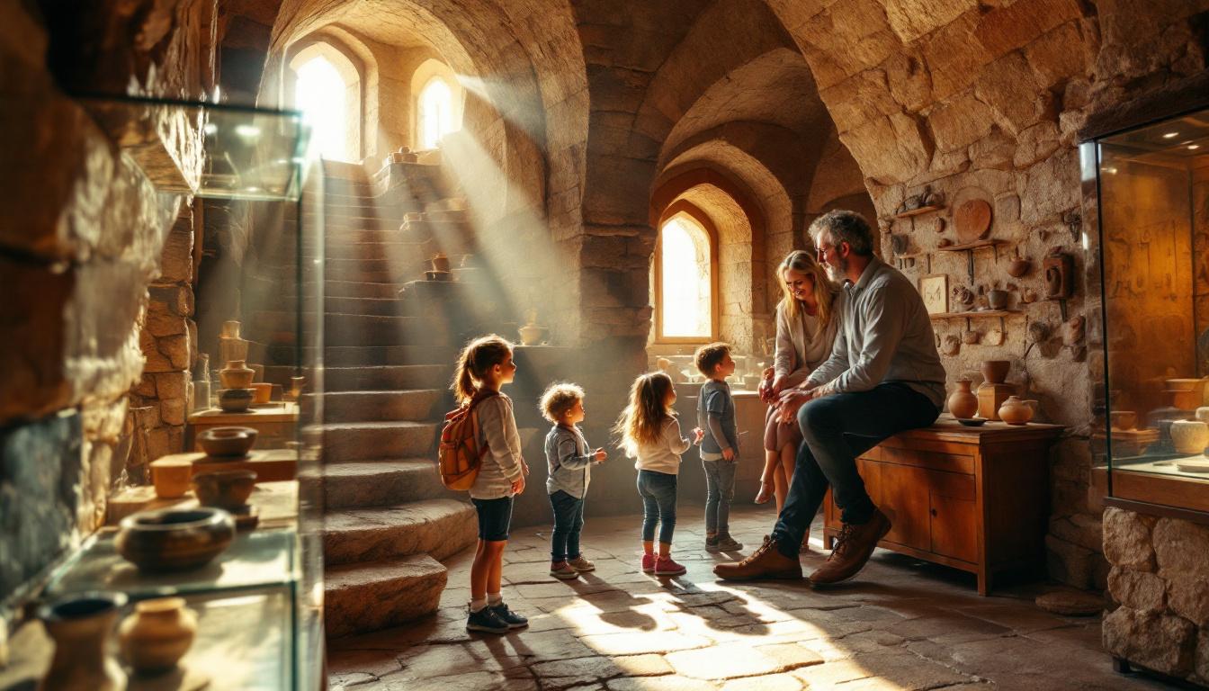 Cette visite château-grotte passionne 3 générations à l’abri de la canicule