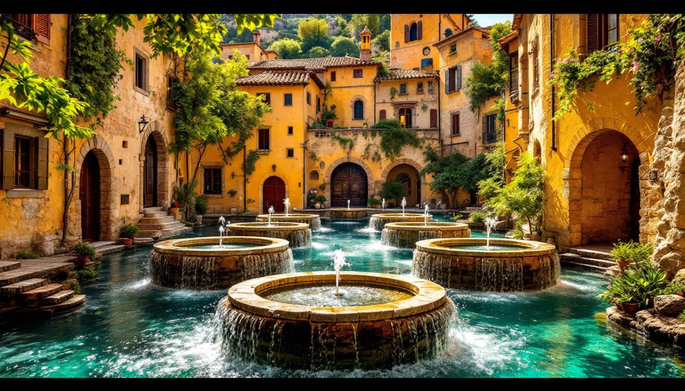 Ce village des Aspres cache 7 fontaines qui jaillissent autour de son église romane