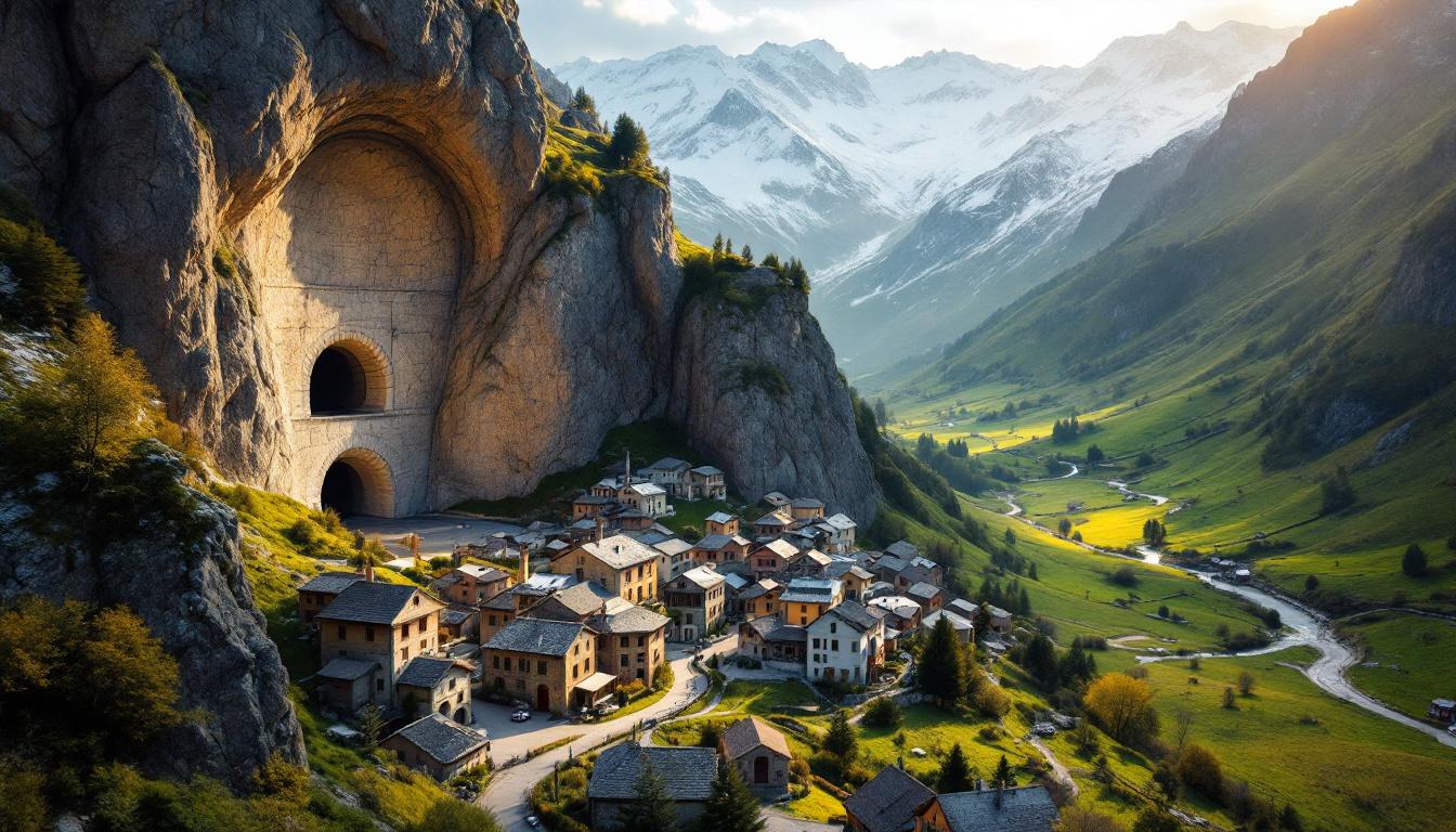 Cette capitale tient le record espagnol : 5230 mètres de tunnel pour un seul village