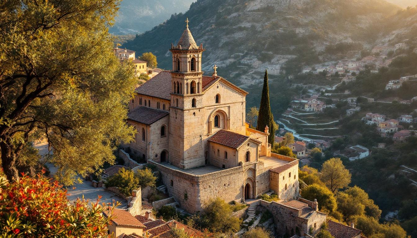 Ce village de 43 habitants garde la plus ancienne église des Aspres