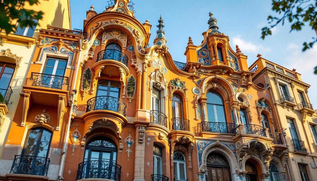 Cette route de Reus aligne 26 édifices modernistes dans la ville natale de Gaudí