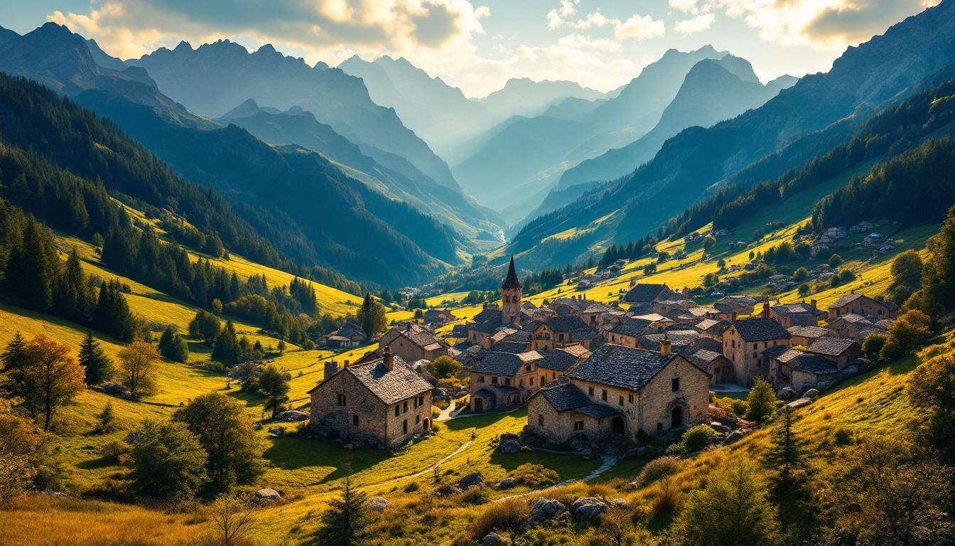 Ce village de 1376 habitants vit à 1690 mètres d’altitude moyenne en Cerdagne