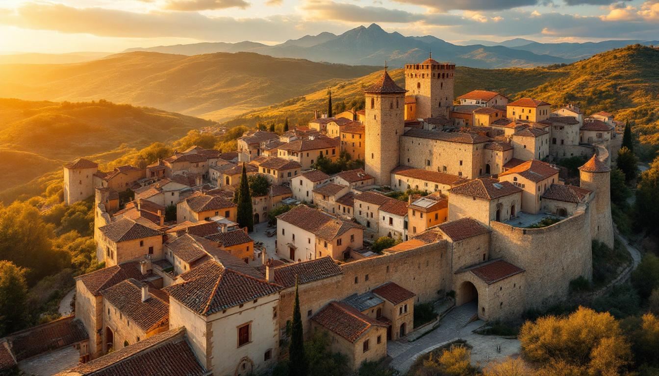Castelnou, seul village catalan classé Plus Beau Village de France dans les Aspres