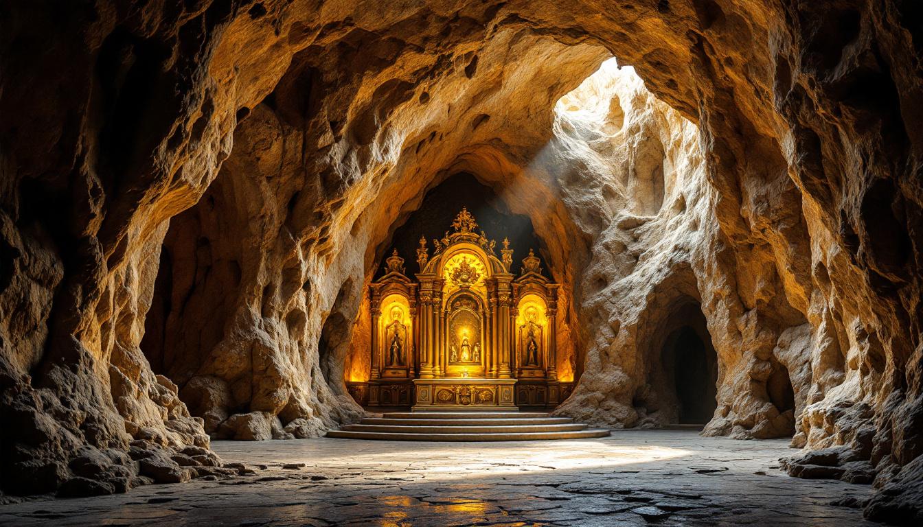 Le seul sanctuaire au monde bâti dans la grotte où Saint Ignace créa les Exercices