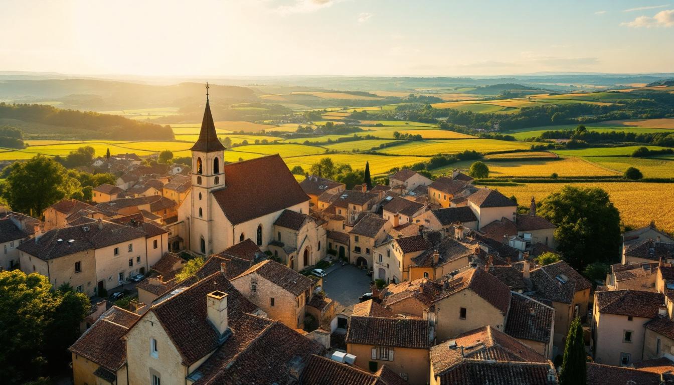 Ce village de 222 habitants cache 37% de résidences secondaires au cœur du Lot
