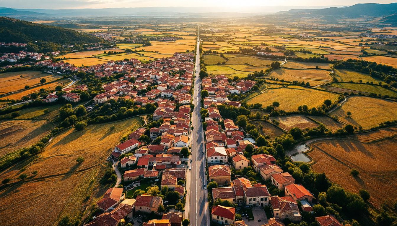 J’ai découvert ce village où l’ancienne nationale sépare encore les quartiers