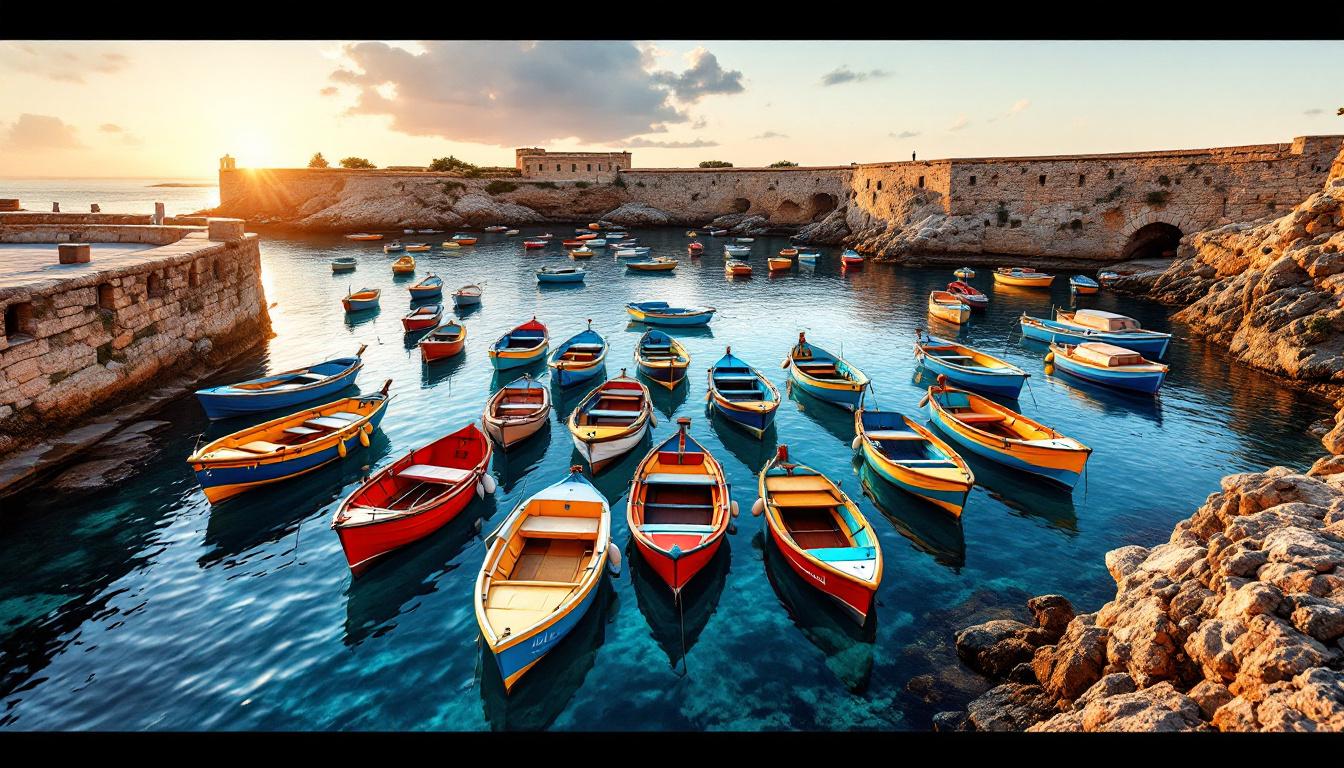 Cette crique abrite les dernières barques catalanes peintes à la main