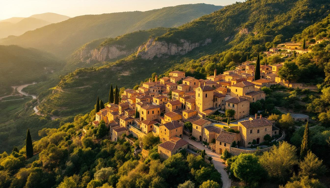 Ce village de 99 habitants cache un climat subtropical à 260 mètres d’altitude