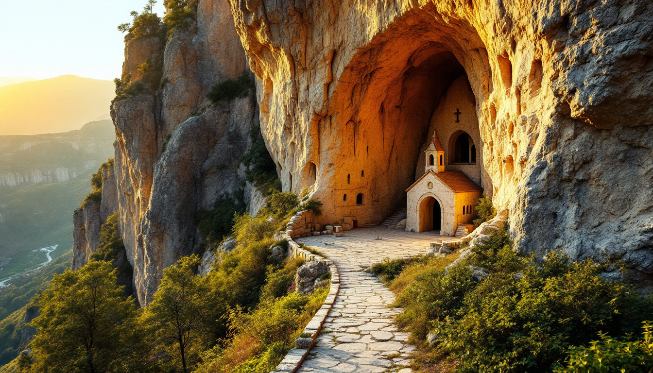 Cette grotte de 150 millions d’années abrite le seul ermitage français taillé dans la falaise