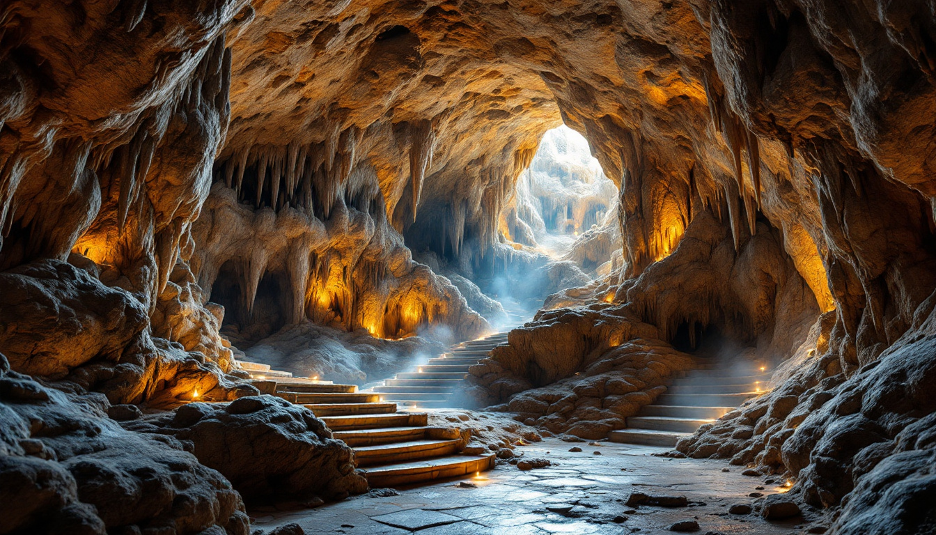 Cette grotte de 400 millions d’années abrite le seul parc souterrain de France