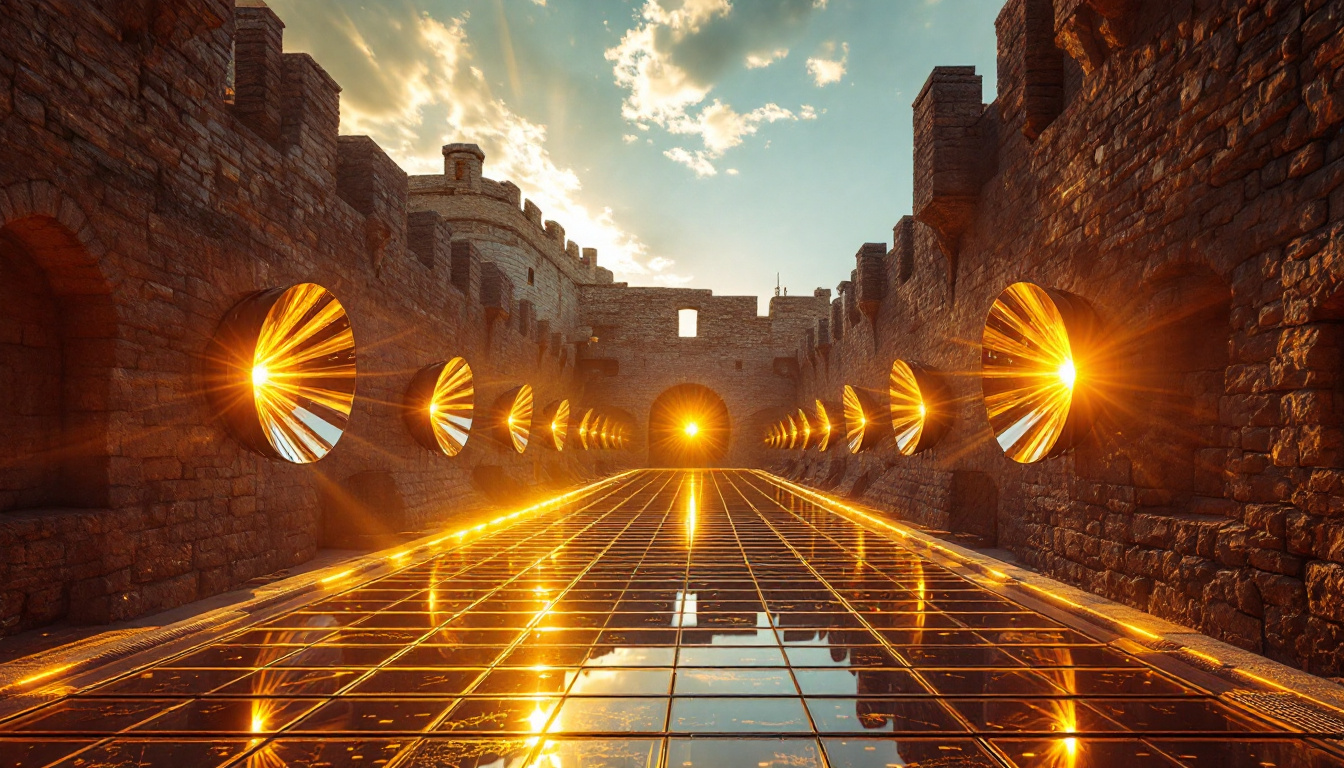 Cette installation de 1949 concentre 10 000 fois les rayons du soleil à 1 500 mètres