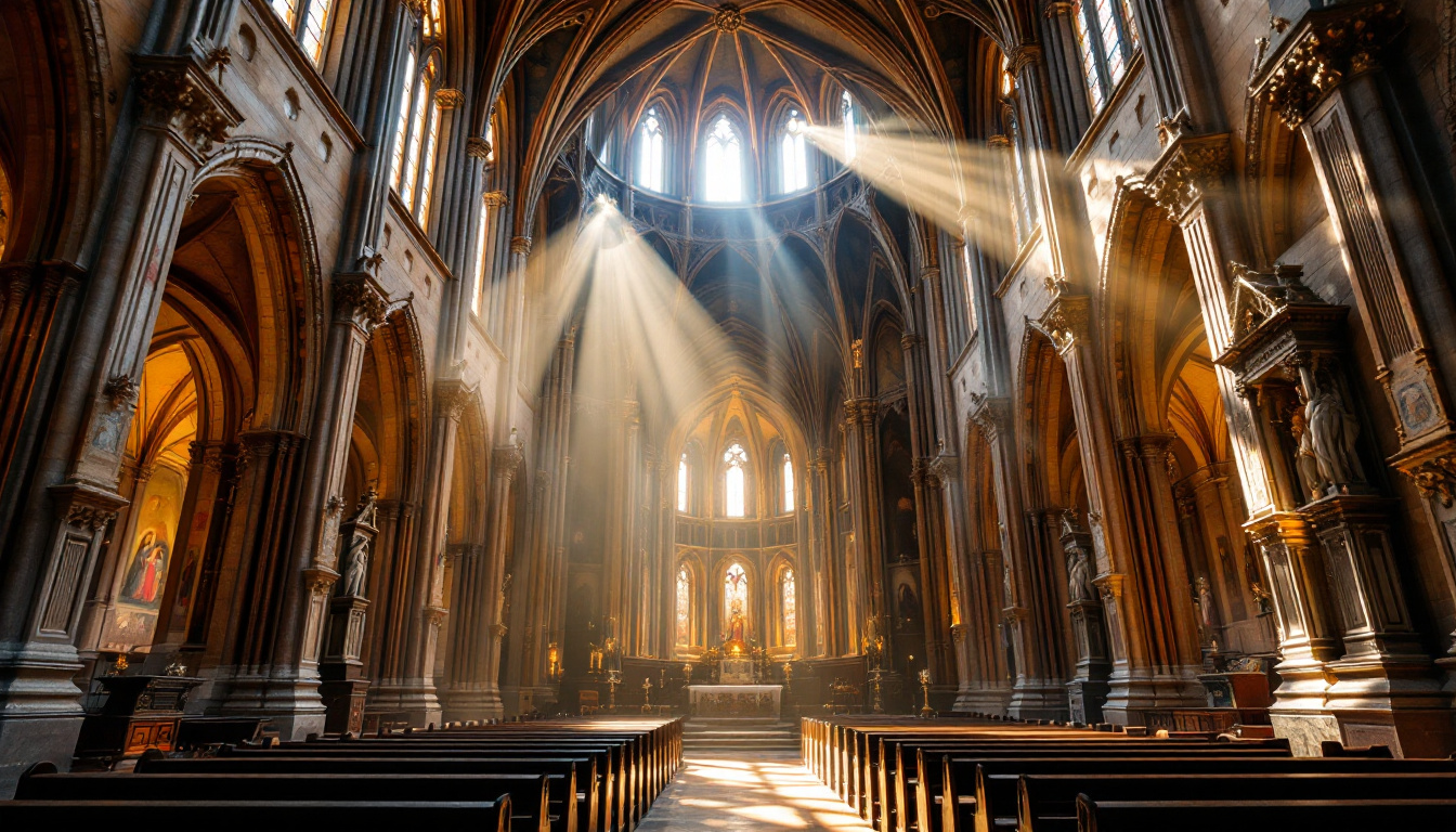 Cette église de Perpignan cache des fresques du 14e siècle dans ses 7 travées gothiques